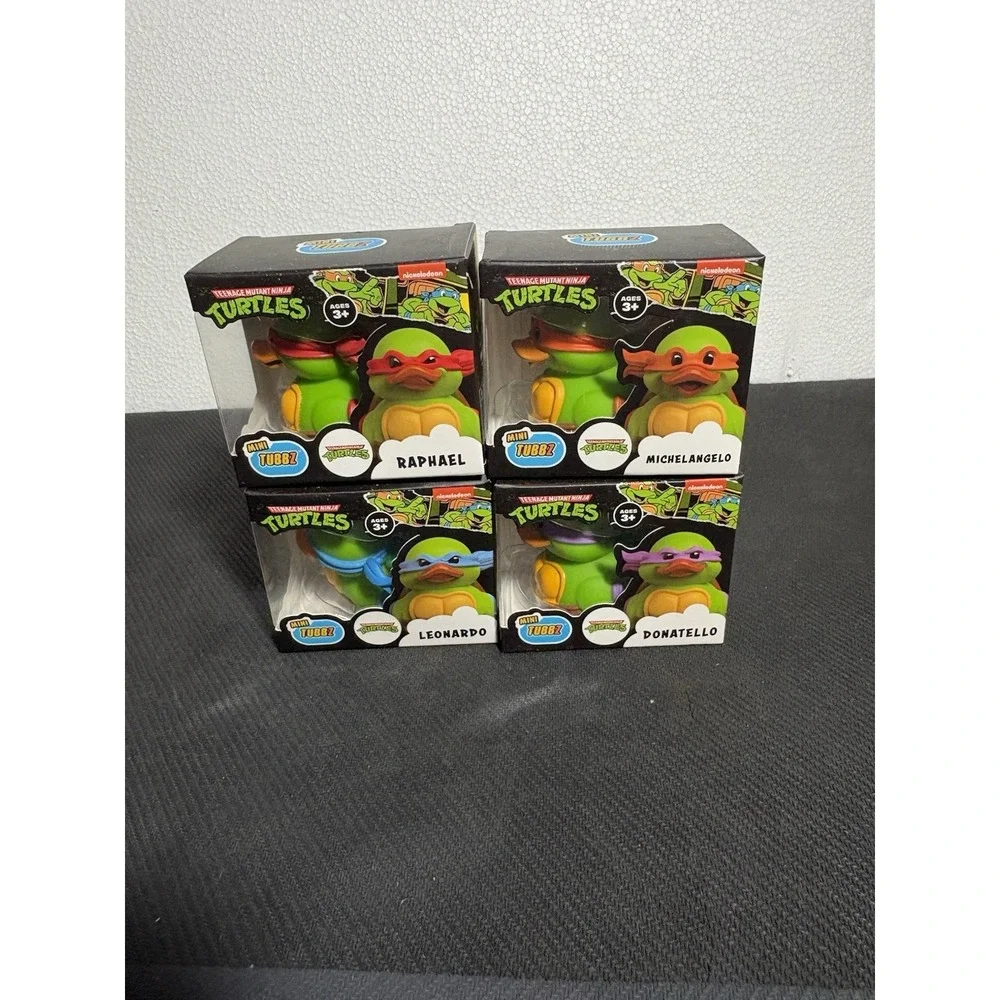 Nickelodeon Teenage Mutant Ninja Turtles Mini Tubbz New Boxed Set